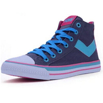 经典造型！PONY 波尼 情侣款 帆布鞋 52U1SH62IG