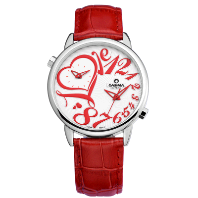 七夕好礼!卡斯曼（CASIMA）双显女士手表