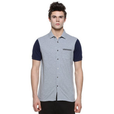 潮流撞色！Trendiano翻领短袖Polo衫 3142023120822