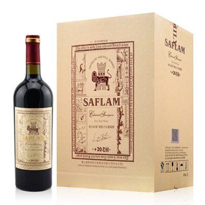 全网好价！西夫拉姆酒堡干红葡萄酒20年树龄750ml*6