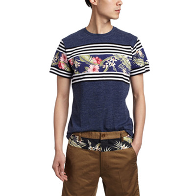 历史好价！i.t izzue男式针织T恤IZXTEIL1162