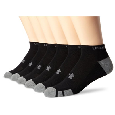 再降！Under Armour 安德玛 男士速干抗菌短袜 6双装