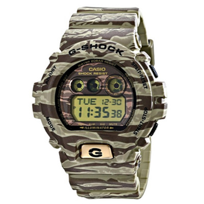 迷彩款！卡西欧Casio G-Shock GDX6900TC-5 男款手表