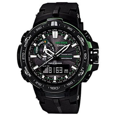 卫星授时！CASIO卡西欧2014巴塞尔展示款多功能手表PRW-6000Y-1A