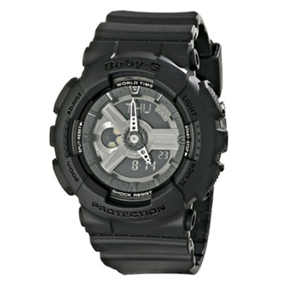 双显酷感！卡西欧Casio BA-110BC-1ACR Baby G运动女表