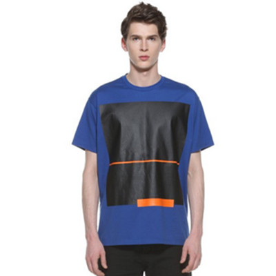 撞色圆领！Trendiano 短袖宽松T恤 3142020280601