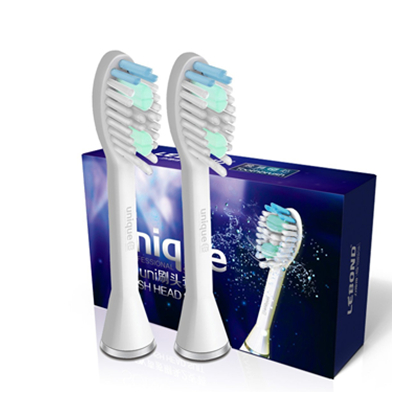 历史好价！Lebond力博得 Unique刷头2支装