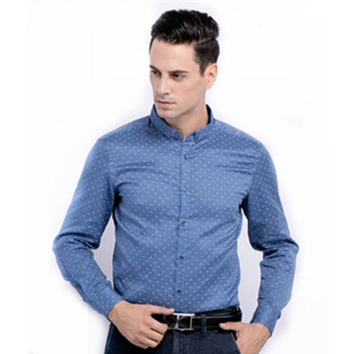 商务时尚！Lilanz 利郎 男式 长袖衬衫 5CXC031