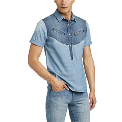 全网好价！Lee101+系列男式短袖休闲衬衫L14064H55T51