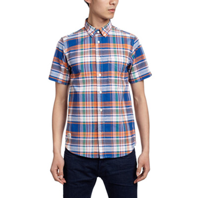 经典格纹！i.t chocoolate男式休闲上衣B1XSTCC8303