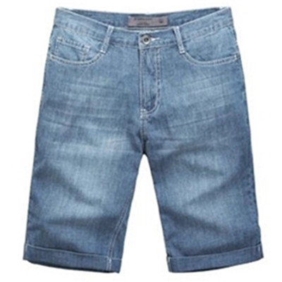 夏日必备！GIORDANO 佐丹奴 男式 牛仔短裤 90103013