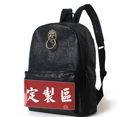 中式复古！初弎个性中性 双肩书背包41028