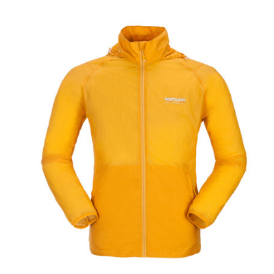 黄色好价！Northland/诺诗兰男式防晒蝉翼皮肤风衣