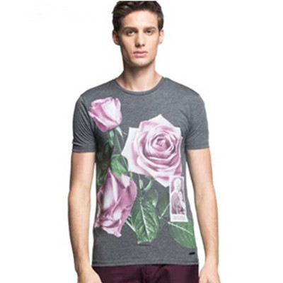 近期好价！SELECTED 思莱德 男式 短袖T恤 415101001