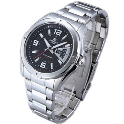 实惠！卡西欧EDIFICE系列石英男表 EF-129D-1AVDF