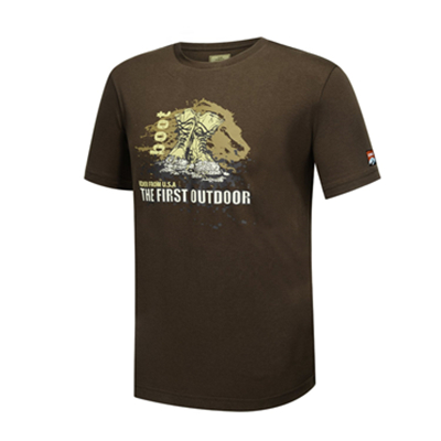 超值低价！美国第一户外 男式 防晒功能T恤衫 6111537