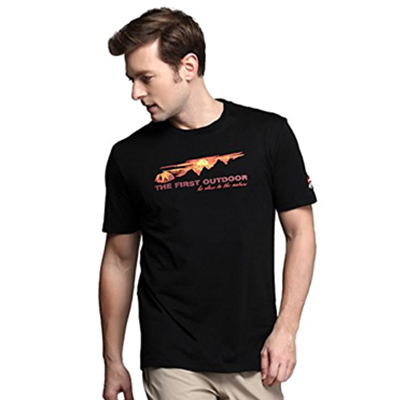 断码特惠！美国第一户外 男式 防晒功能T恤衫 6111535