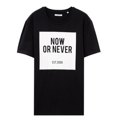 白菜价！MECITY男式棉质圆领短袖T恤