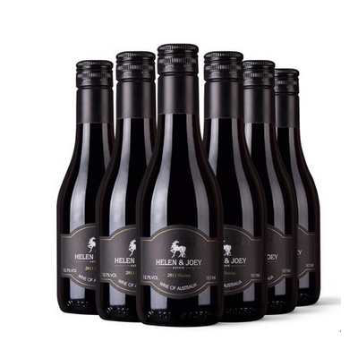 历史新低！西拉干红葡萄酒小瓶装187ml*6支装