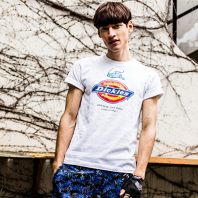 历史好价！Dickies 印花男士短袖T恤 152M30EC22
