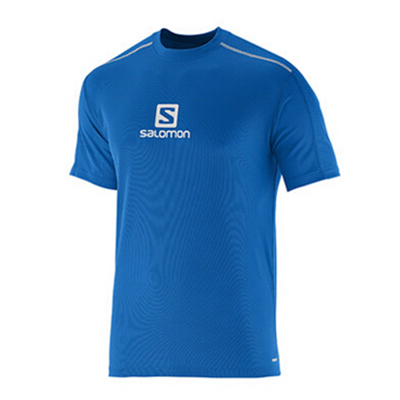 科技面料！萨洛蒙 男式运动T恤 STROLL LOGO