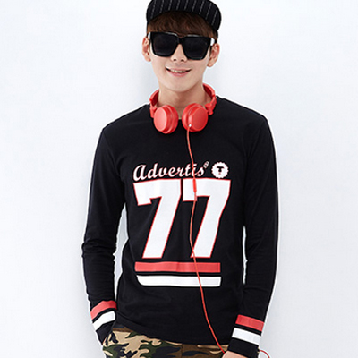 历史新低！唐狮情侣款印花圆领长袖T恤