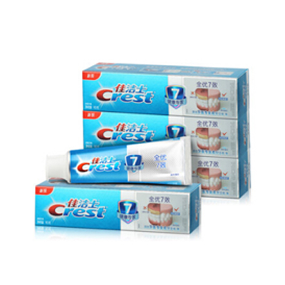 抗红肿出血！佳洁士全优7效牙膏90g*4支