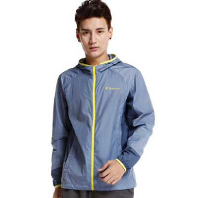 超轻透气 ！探路者情侣款防风防晒外套