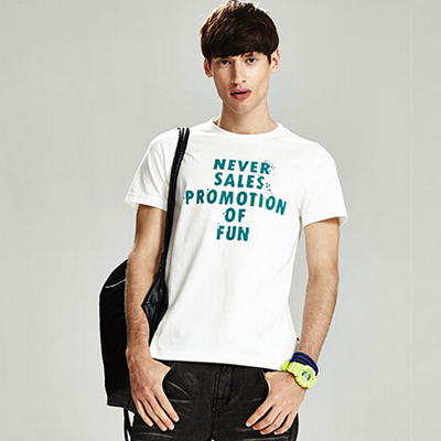 历史好价 ！马克华菲SHAKE纯棉圆领短袖T恤