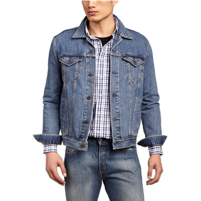 机车风！Levi's李维斯Denim Trucker男式夹克72334