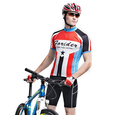 骑士首选！Forider 男式 短袖骑行服 QA1800