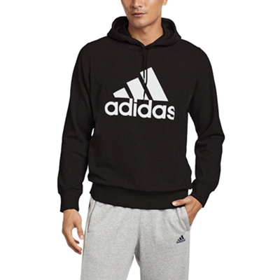 好价！阿迪达斯  LOGO HOOD 男式 针织套头衫