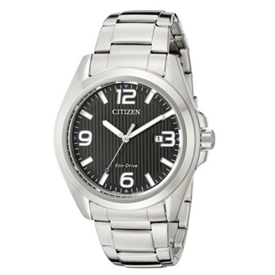 黑盘银针！西铁城Citizen AW1430-86E石英男表