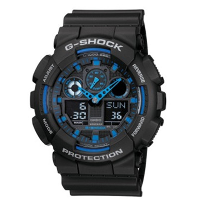 双重优惠！卡西欧 GA-100-1A2 运动石英男表