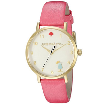 公主范儿！kate spade new york 1YRU0834时尚石英女表