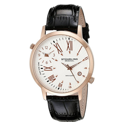 设计独特！Stuhrling Original 343.33452 男士石英手表