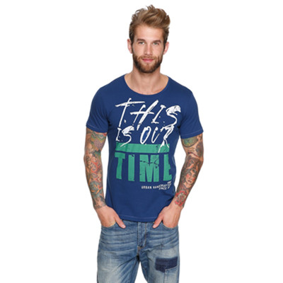 多色齐降！S.Oliver男式短袖T恤S40.404.32.8612