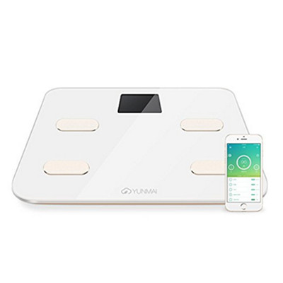 手慢无！云麦好轻Color 蓝牙连接 智能体脂秤/电子秤/体重秤