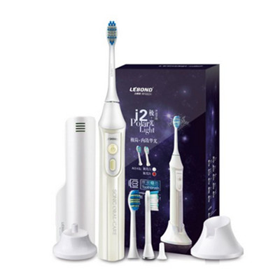 差价明显！Lebond力博得 I2极光系列声波电动牙刷(极光白)