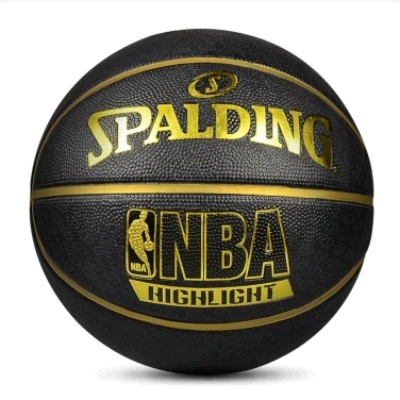 外场霸主!Spalding 斯伯丁室内外橡胶金色篮球