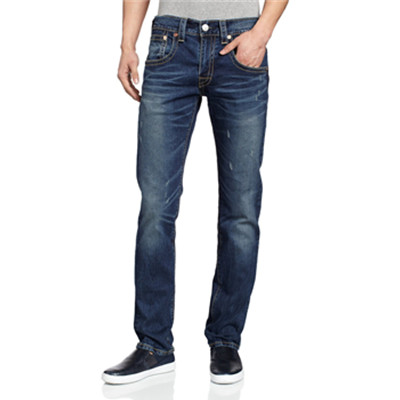全网好价！Levi's李维斯Double Stitch男式修身低腰牛仔裤
