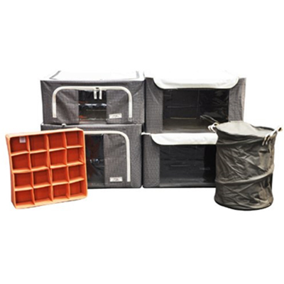 超值组合！乐扣乐扣收纳箱4+2套装LLB146CSH604