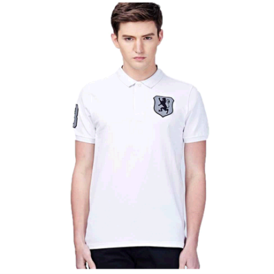 历史好价! 佐丹奴狮王刺绣纯色修身POLO