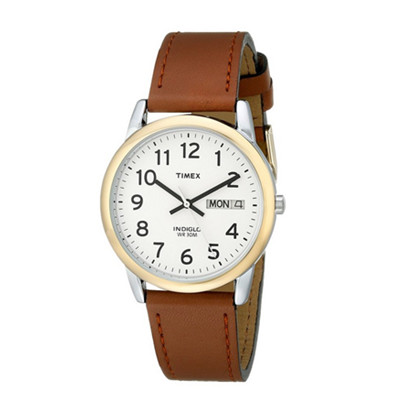 文艺款！天美时Timex Easy Reader男士手表