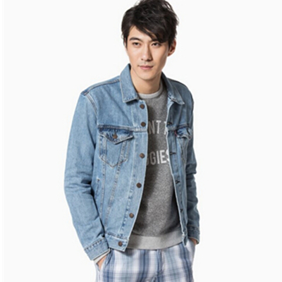 国内好价！李维斯 男式 ICON Trucker 标准牛仔外套