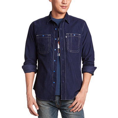 价格不错！李维斯 L/S Wovens 男式 长袖休闲衬衫