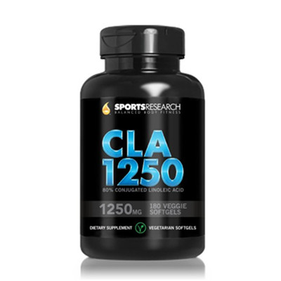 销量第一！Sports Research CLA 1250共轭亚油酸软胶囊