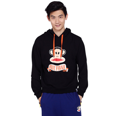 新品特惠！Paul Frank 男士 连帽套头卫衣 PF5239M