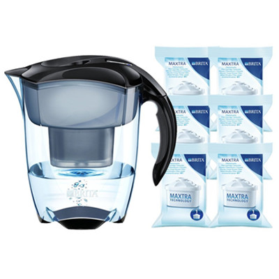 镇店之宝！Brita碧然德滤水壶Elemaris XL（一壶6芯）