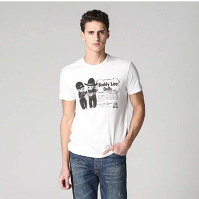 历史好价！Lee男士短袖印花T恤L14741V41K15